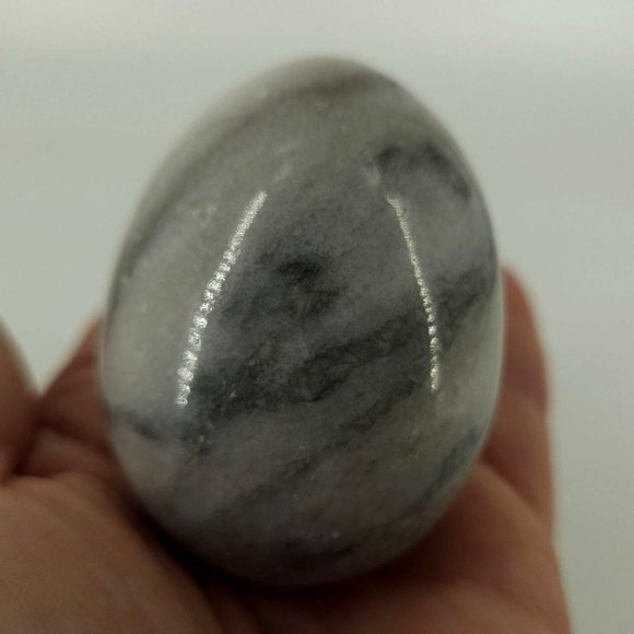 Amazonite Marble Egg Mineral Rock Stone Semi-Precious Crystal Gem Decor 2.5" - Picture 5 of 9